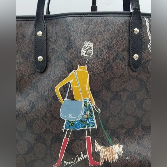 Coach Signature_Limited Edition_Bonnie Cashin_City Zip Top Tote Bag_57542 - Picture 5 of 8